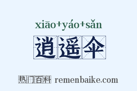 逍遥伞是什么意思的图片